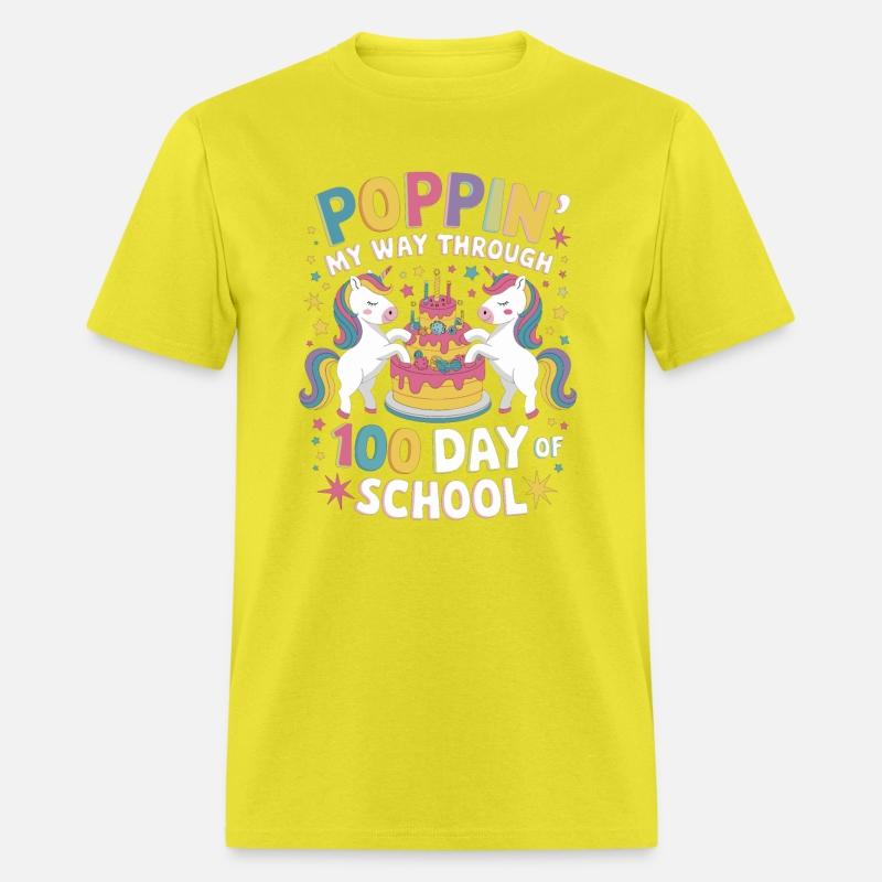 Poppin My Way Through 100 Days Of School Unicorn