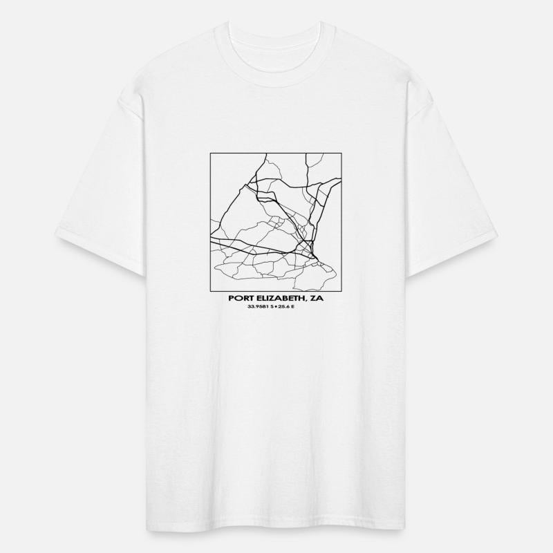 Port Elisabeth City Streets Map