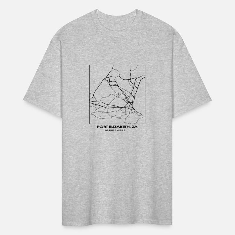 Port Elisabeth City Streets Map