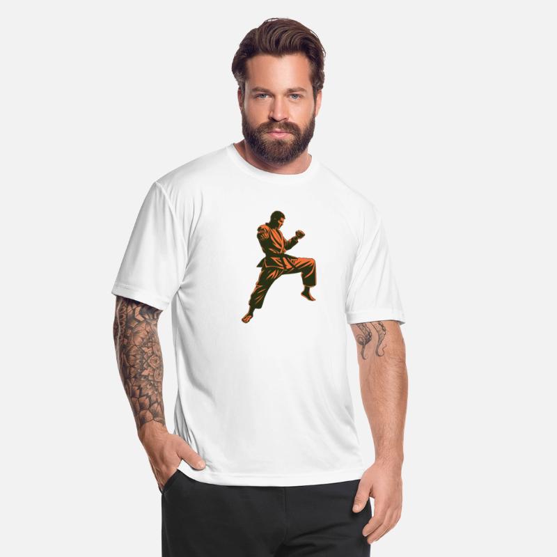 Powerful Karate Design for Martial Arts Fans