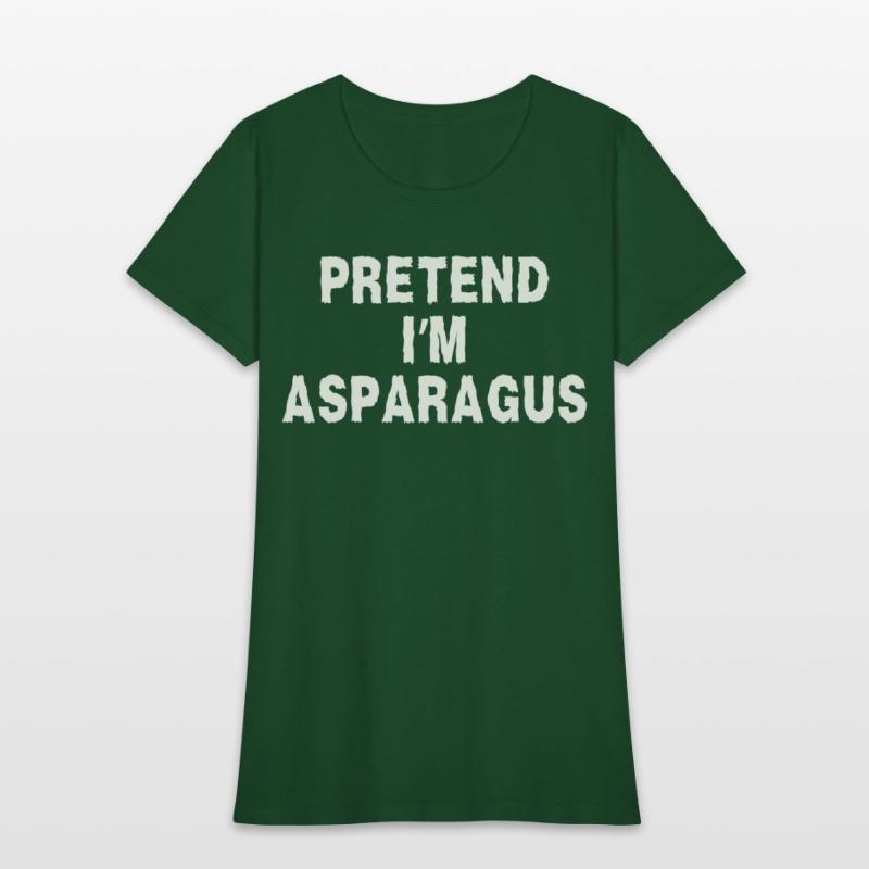 Pretend I'm Asparagus Costume Minimalist