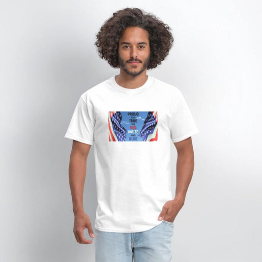 Proud and True the Red White and Blue, U.S. Flag