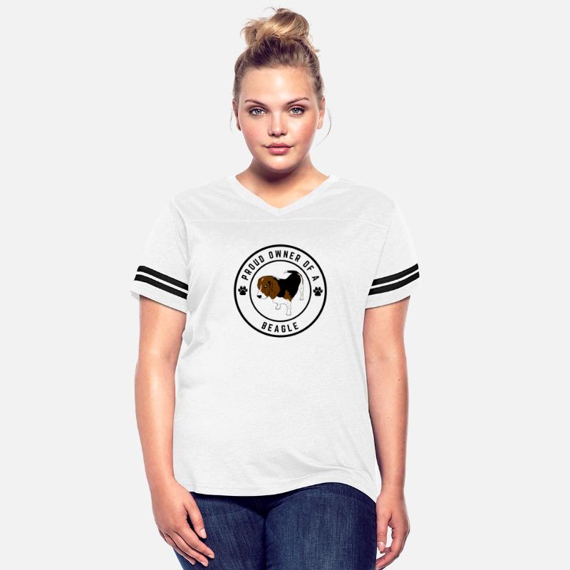 Proud owner of a beagle