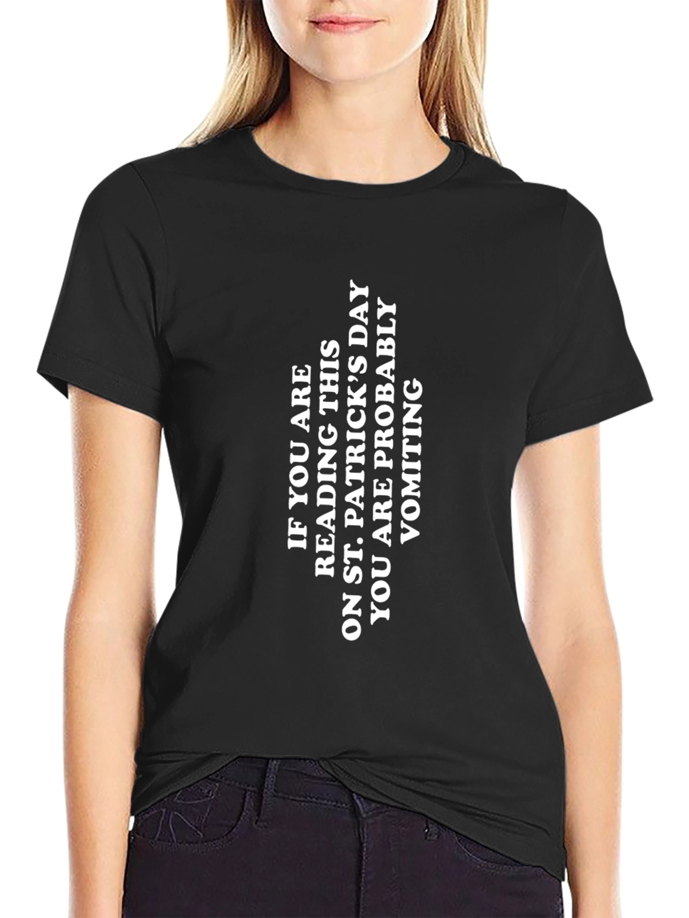 St. Patricks Day Vomiting Funny T-Shirt