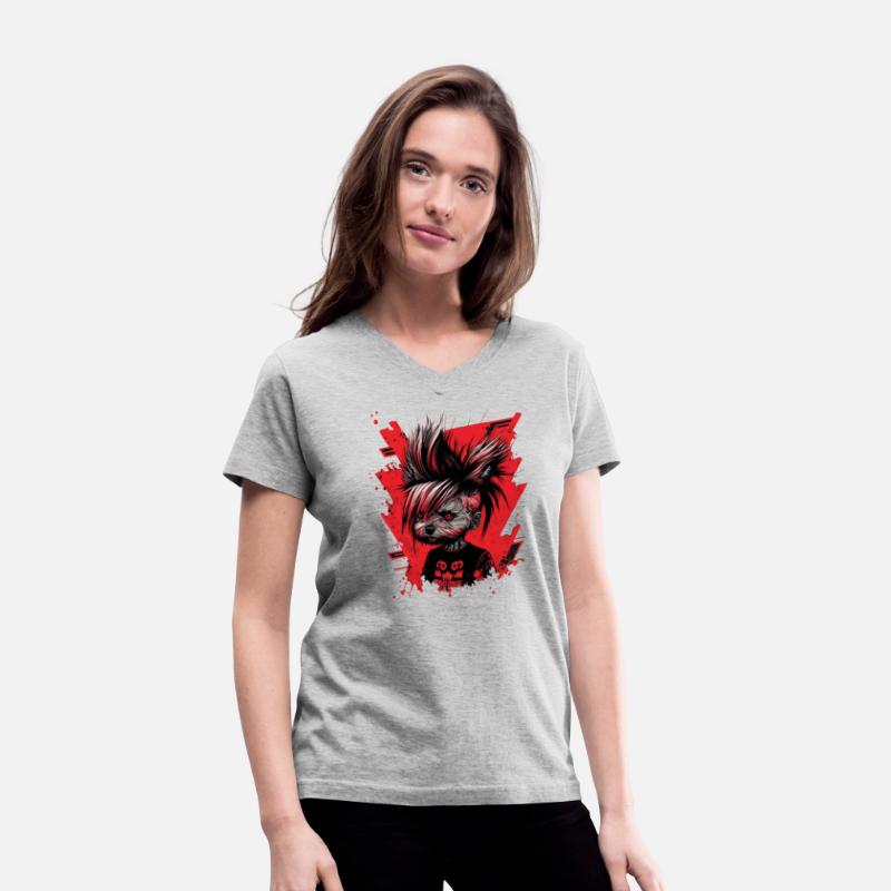 Punky Yorkshire Terrier