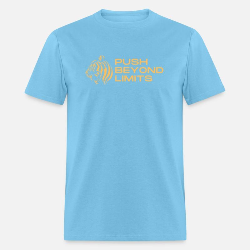 PUSH BEYOND LIMITS GRAPHICS PRINTED