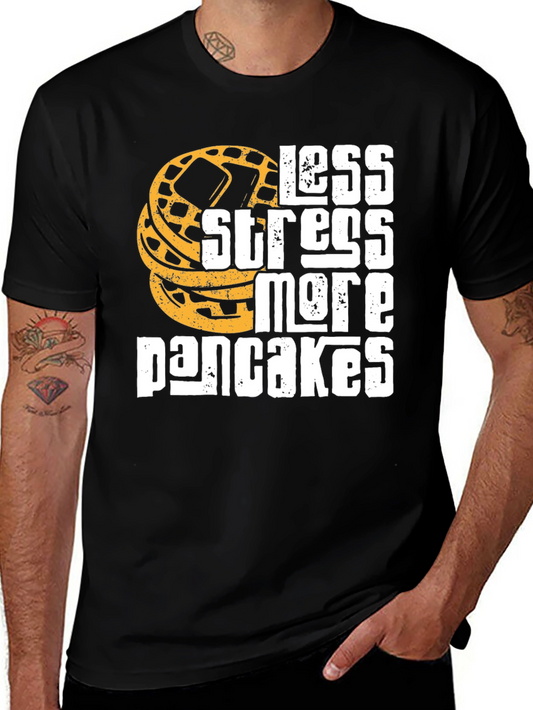 Less Stress More Pancakes Graphic Tee