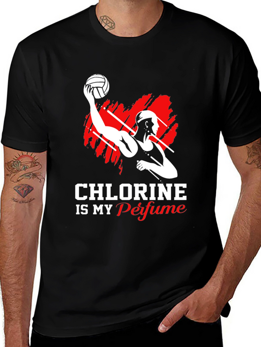 Chlorine is My Perfume Water Polo T-Shirt