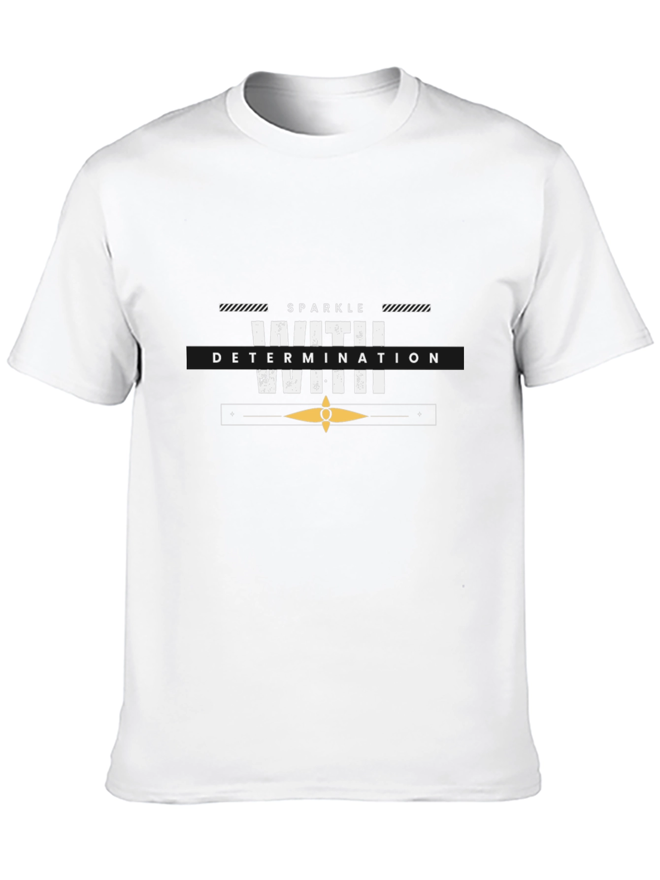 Sparkle Determination Graphic Print T-Shirt
