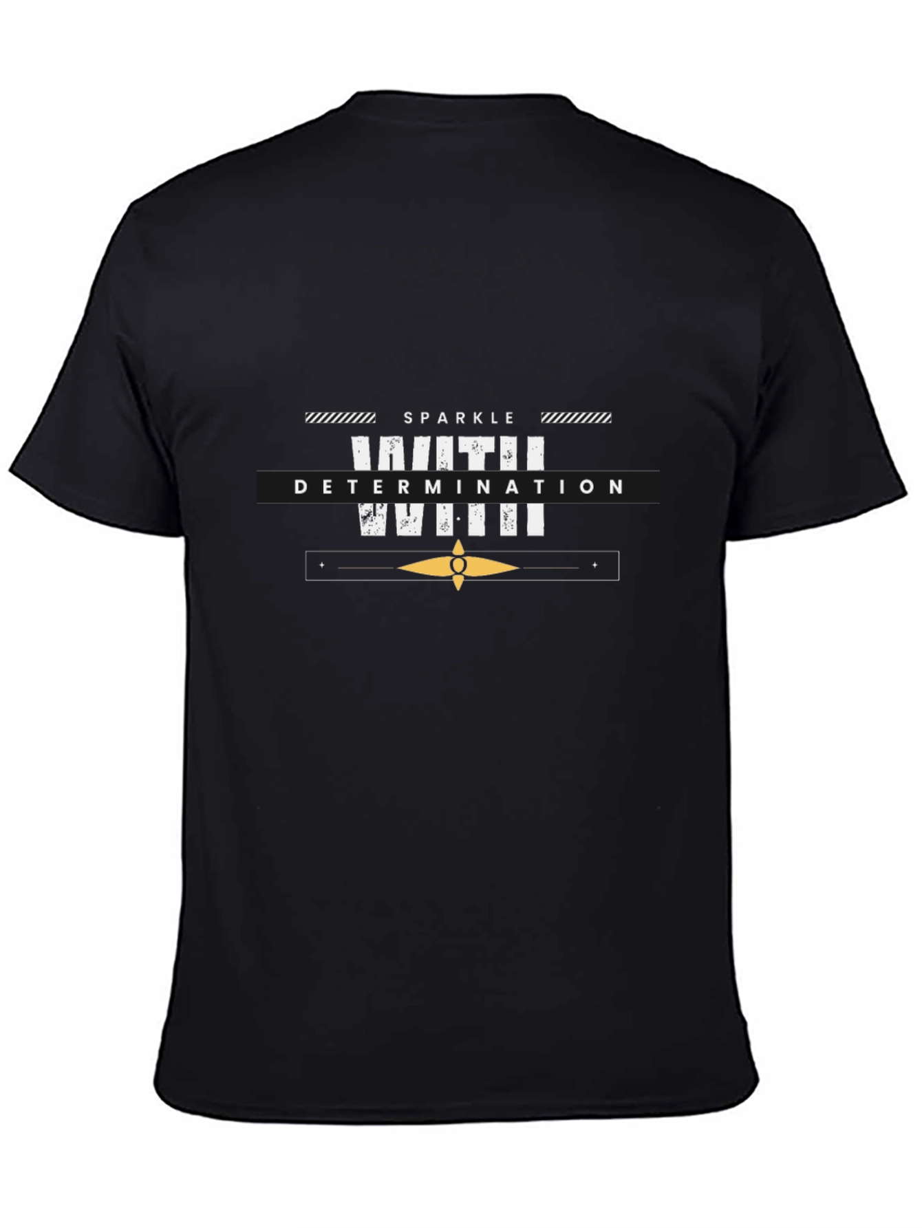 Sparkle Determination Graphic Print T-Shirt