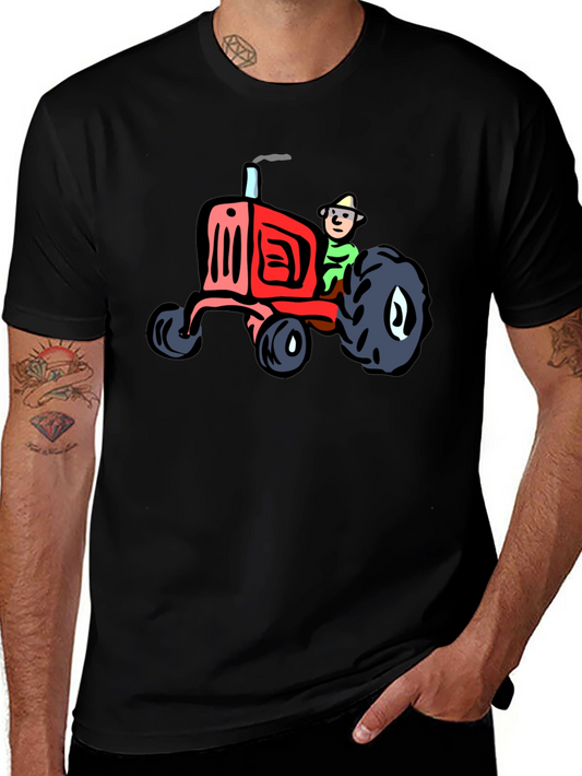 Cartoon Tractor T-Shirt