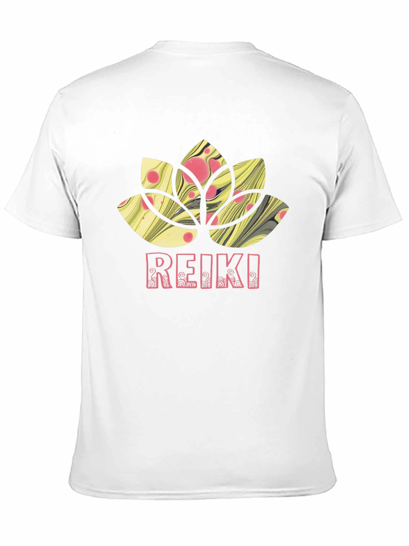 Reiki Lotus Flower Graphic Tee - Relax & Heal