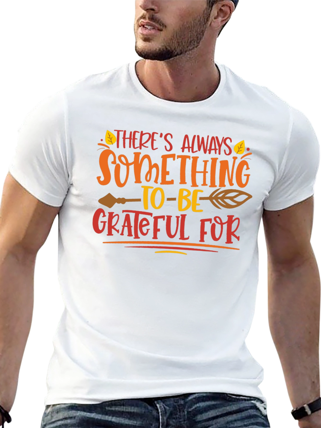 Grateful T-Shirt - Fall Harvest Thanksgiving Design
