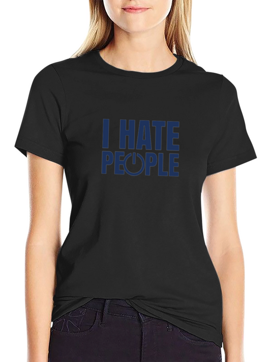 I Hate People T-Shirt - Anti-Social Tee