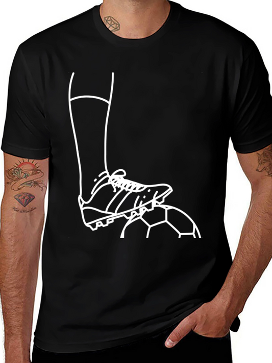 Soccer Foot T-Shirt - Stylish Football Tee