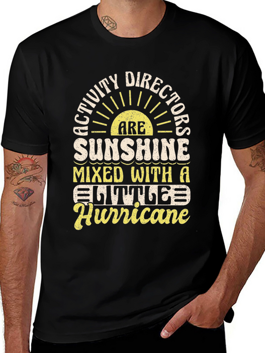 Activity Director Sunshine Hurricane Graphic Tee