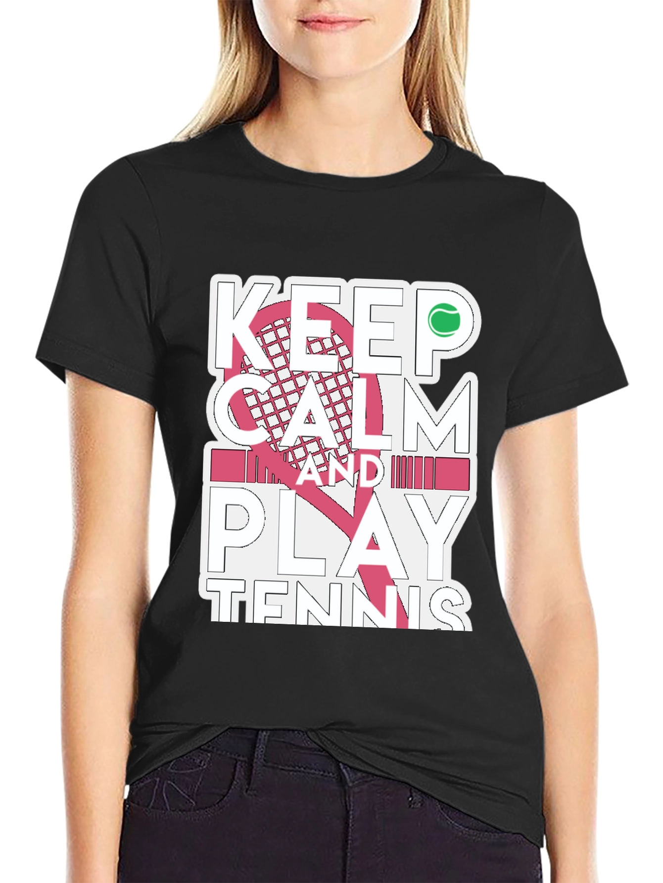 Keep Calm and Play Tennis T-Shirt
