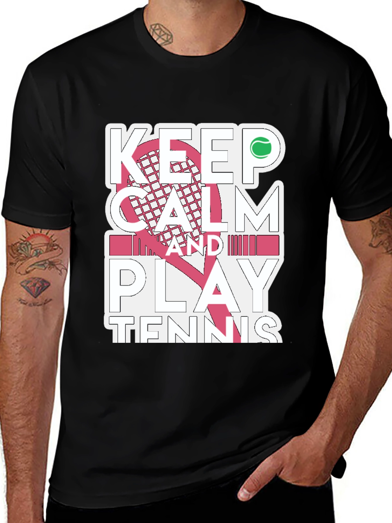 Keep Calm and Play Tennis T-Shirt