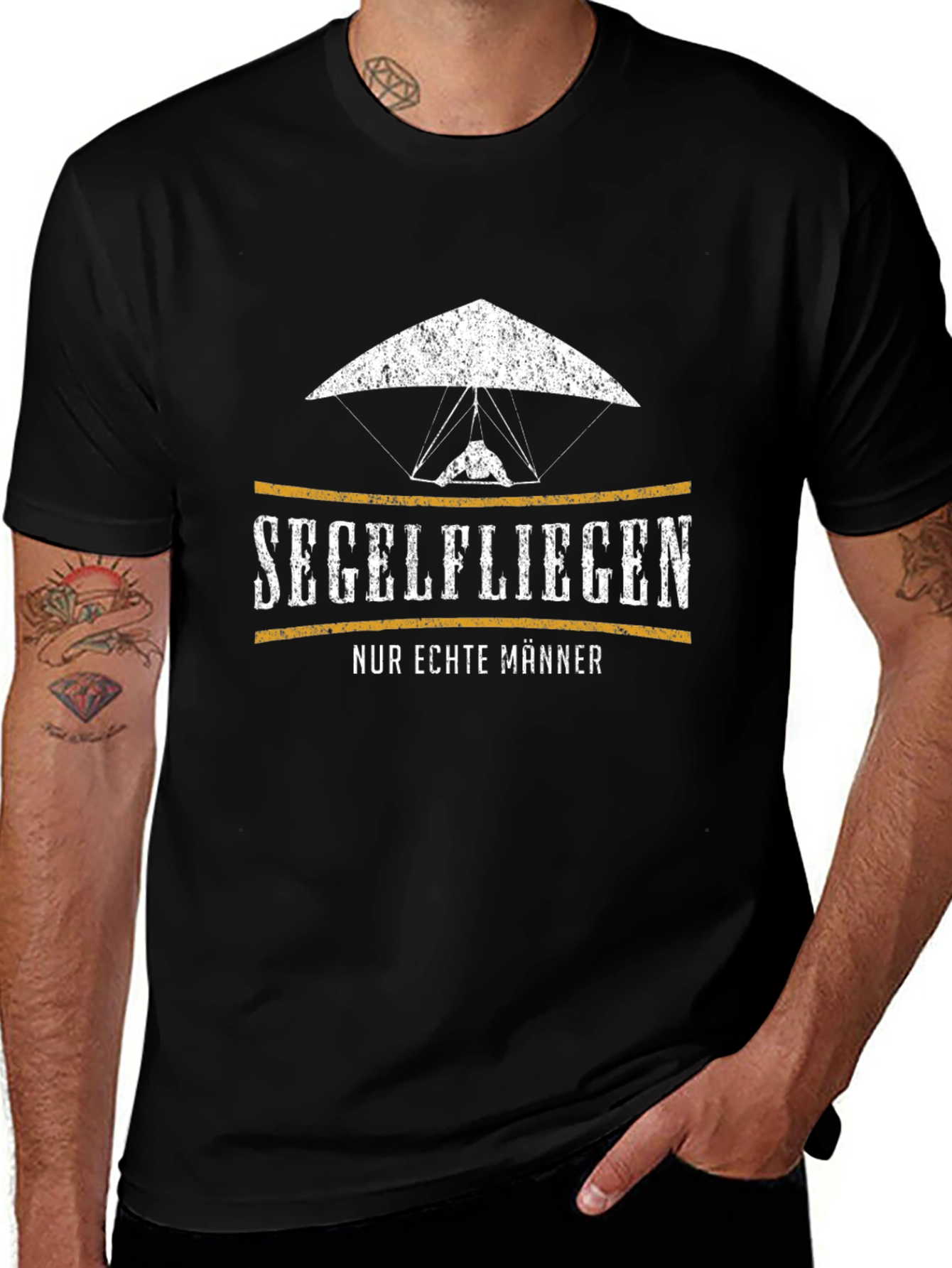 Segelfliegen T-Shirt - Only Real Men