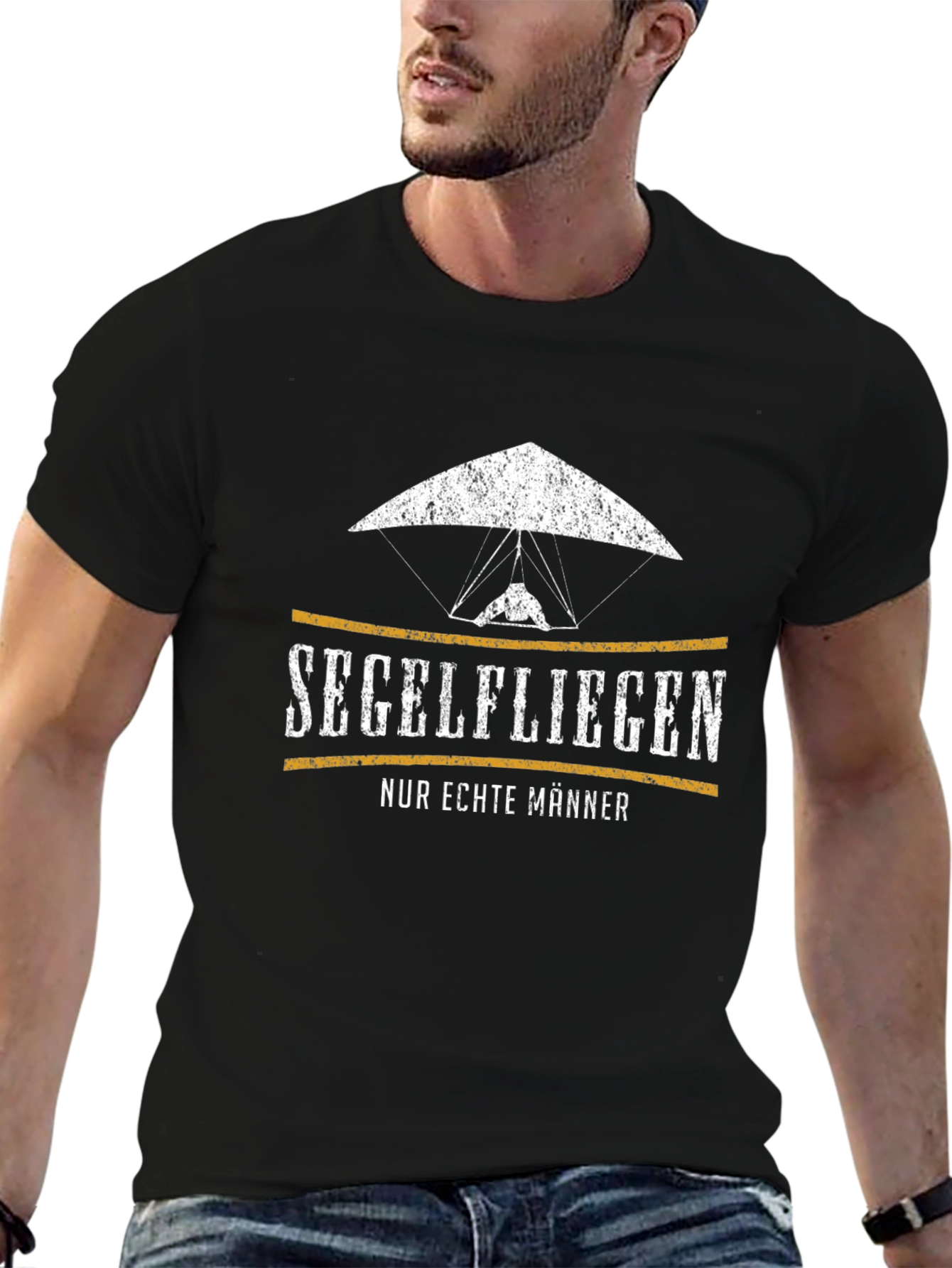 Segelfliegen T-Shirt - Only Real Men