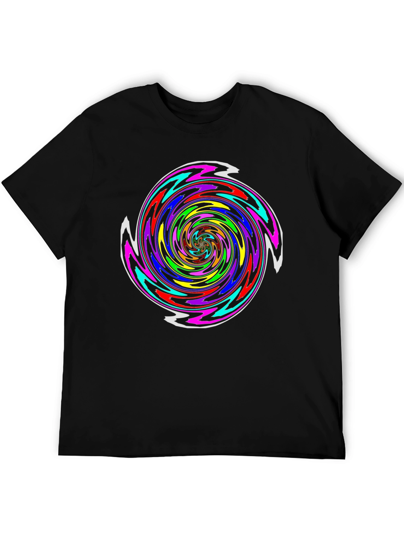 Psychedelic Swirl T-Shirt - Vibrant Graphic Tee