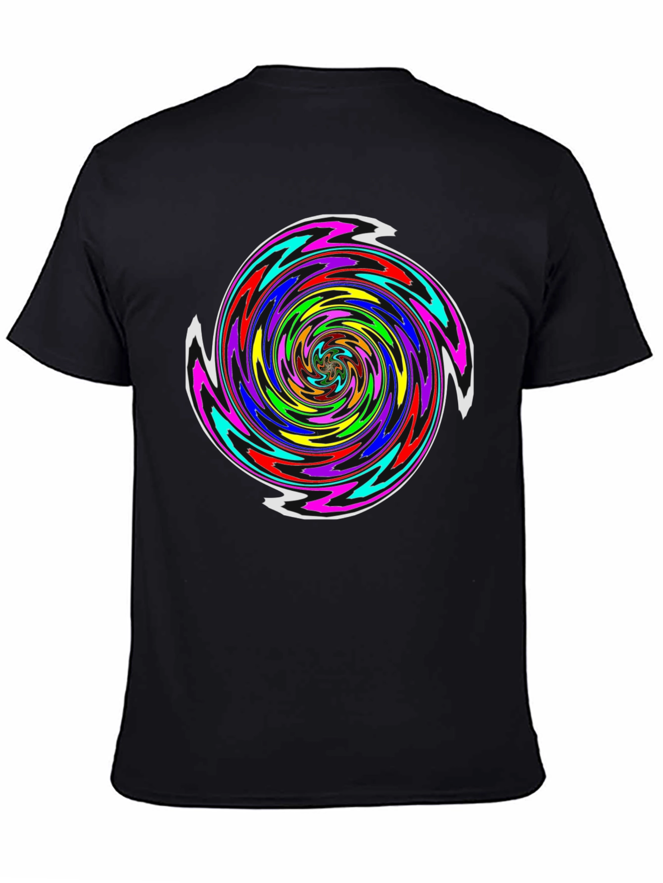 Psychedelic Swirl T-Shirt - Vibrant Graphic Tee