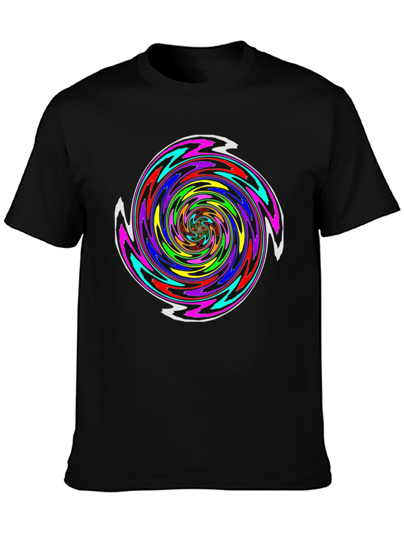 Psychedelic Swirl T-Shirt - Vibrant Graphic Tee