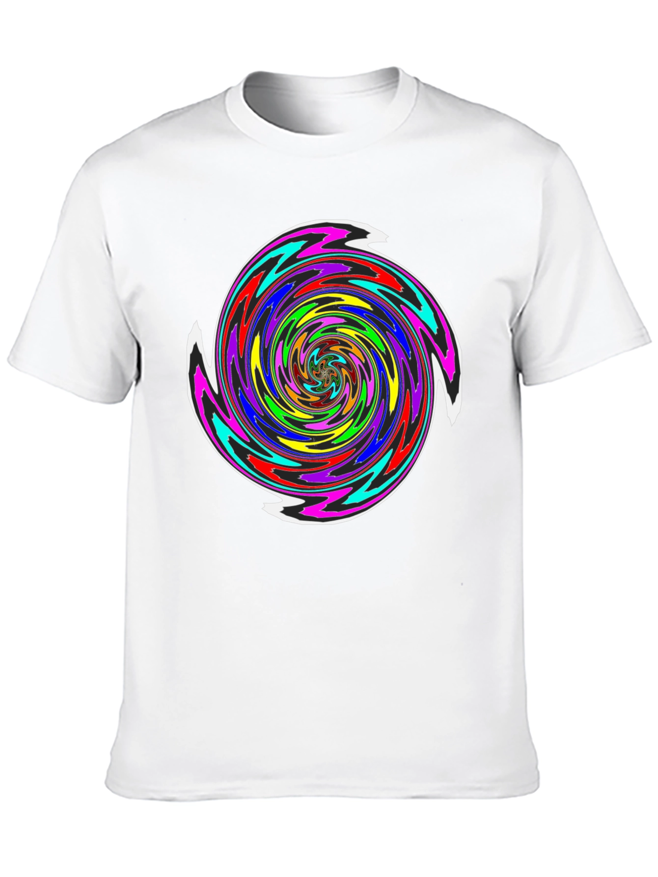 Psychedelic Swirl T-Shirt - Vibrant Graphic Tee
