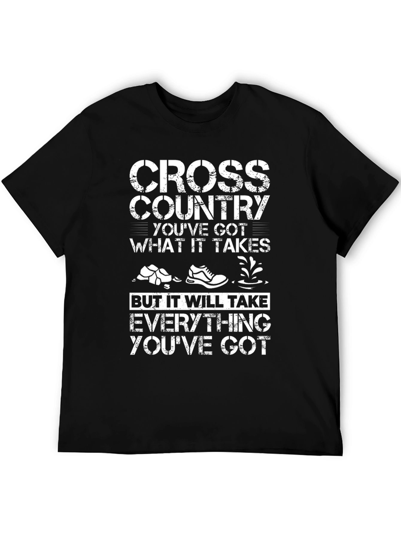 Cross Country Running Graphic T-Shirt