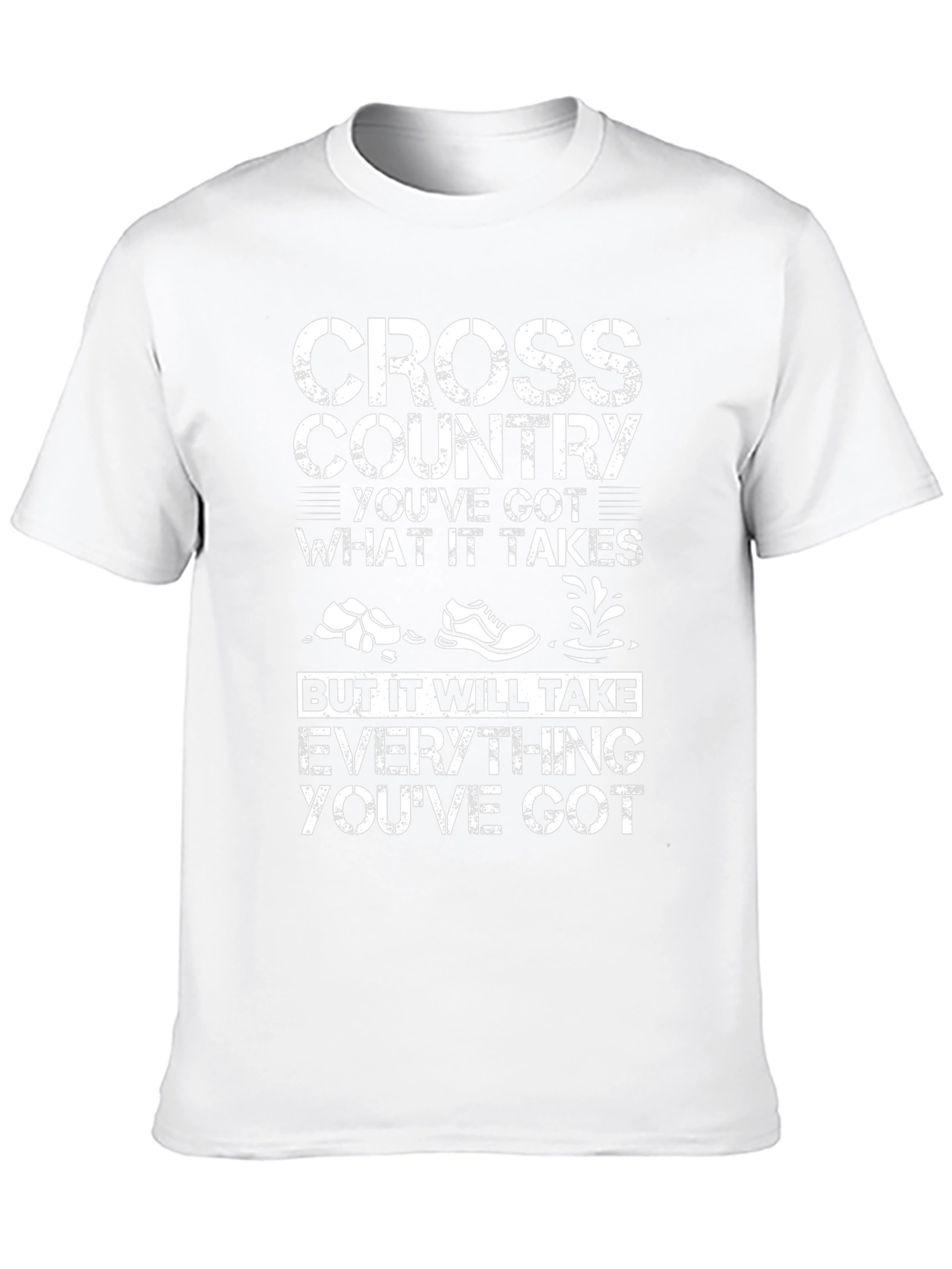 Cross Country Running Graphic T-Shirt