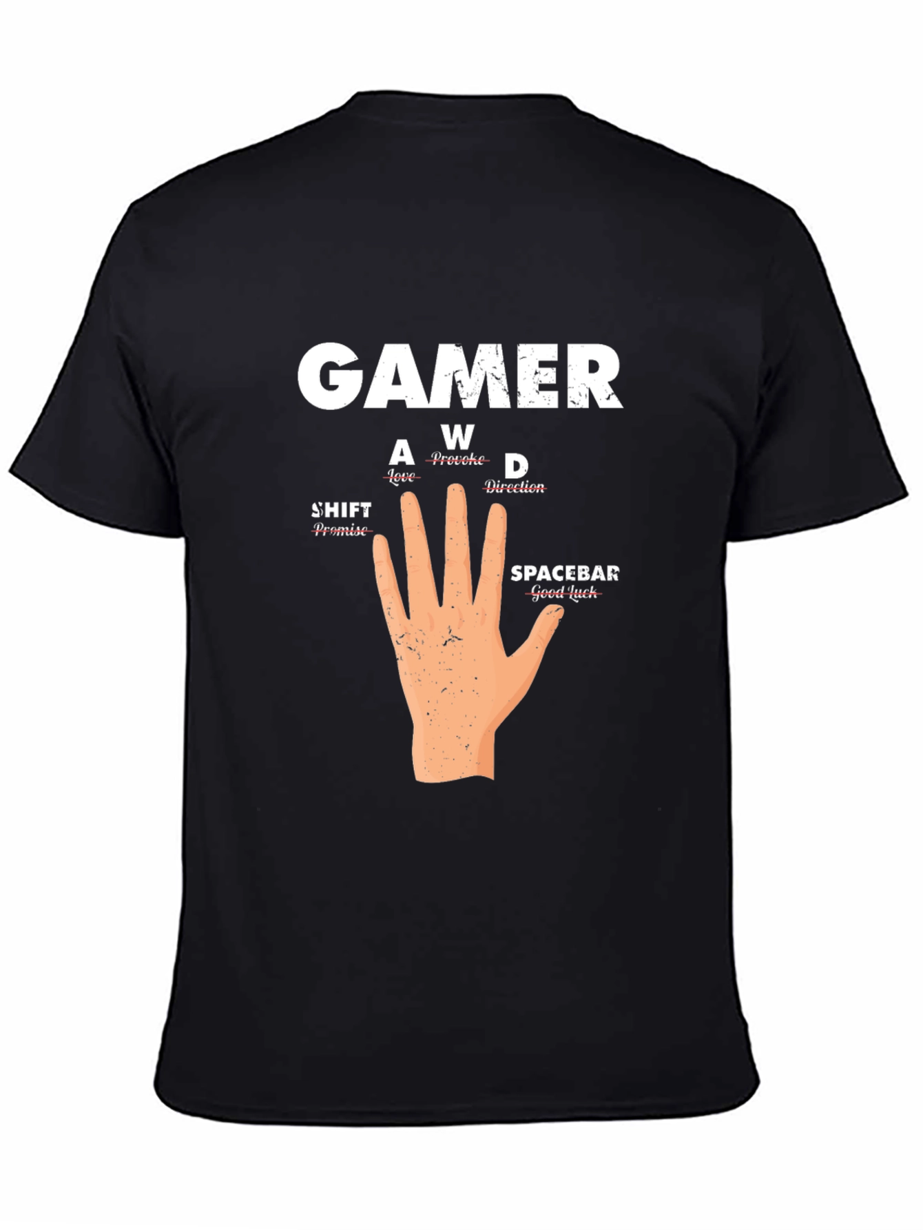 Gamer Hand T-Shirt - Funny Gaming Tee