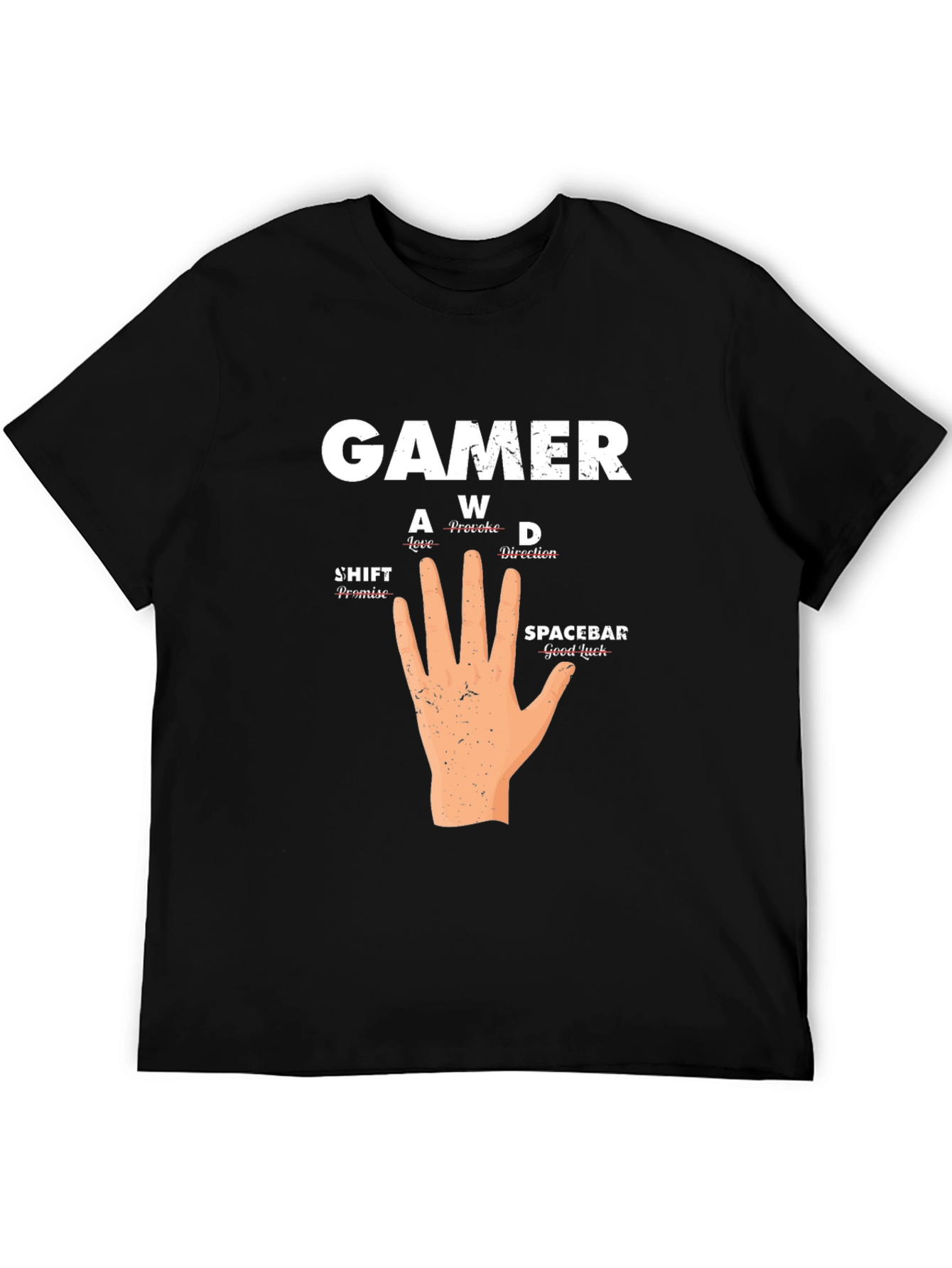 Gamer Hand T-Shirt - Funny Gaming Tee