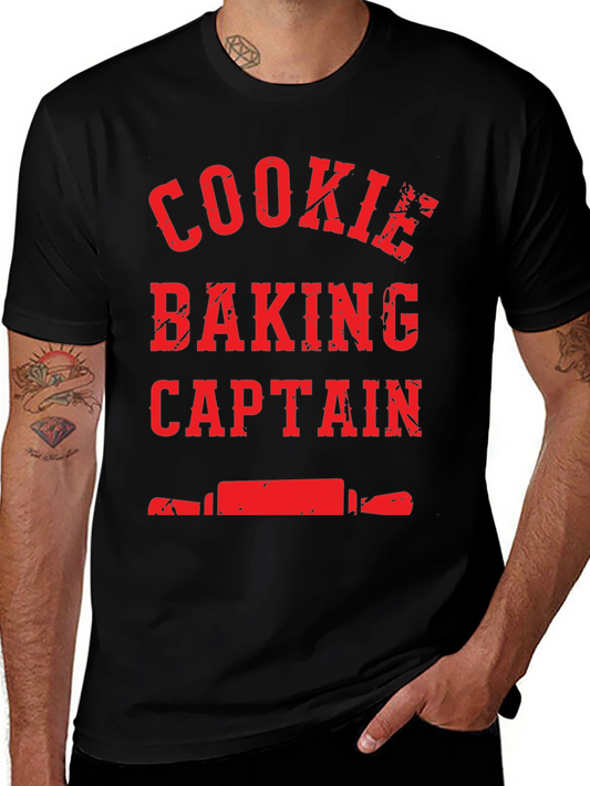 Cookie Baking Captain Graphic Tee