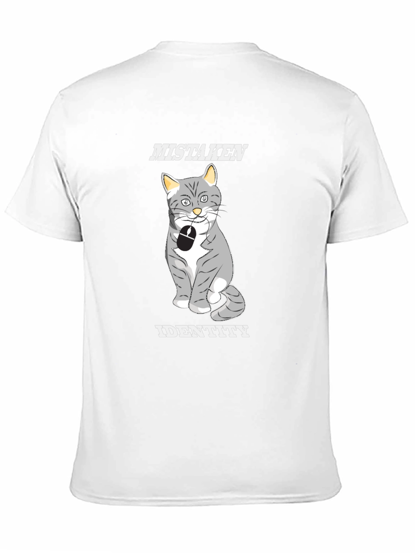 Mistaken Identity Cat Graphic T-Shirt