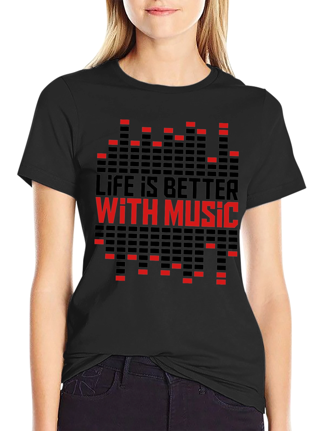 Life Is Better With Music Graphic Tee