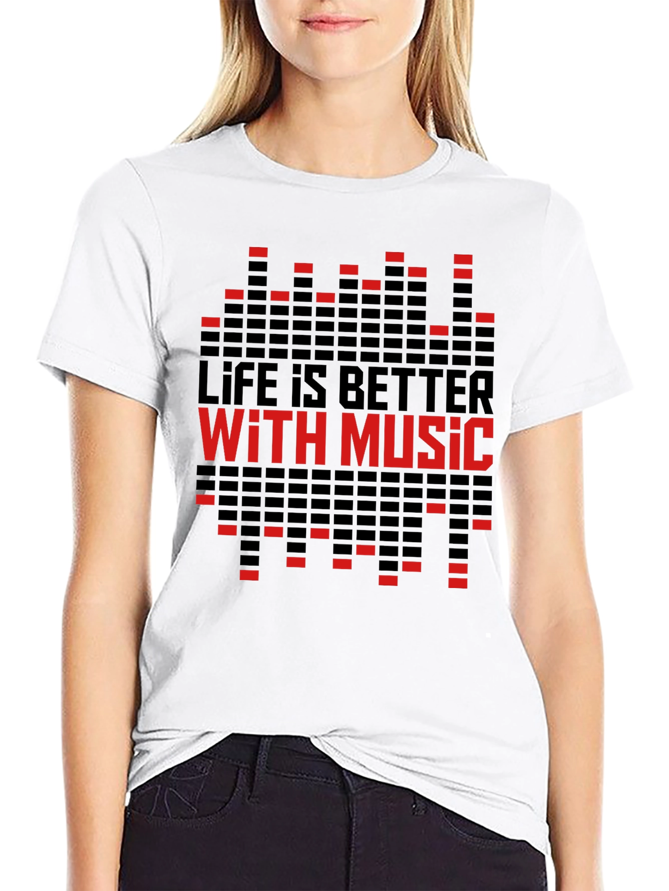 Life Is Better With Music Graphic Tee