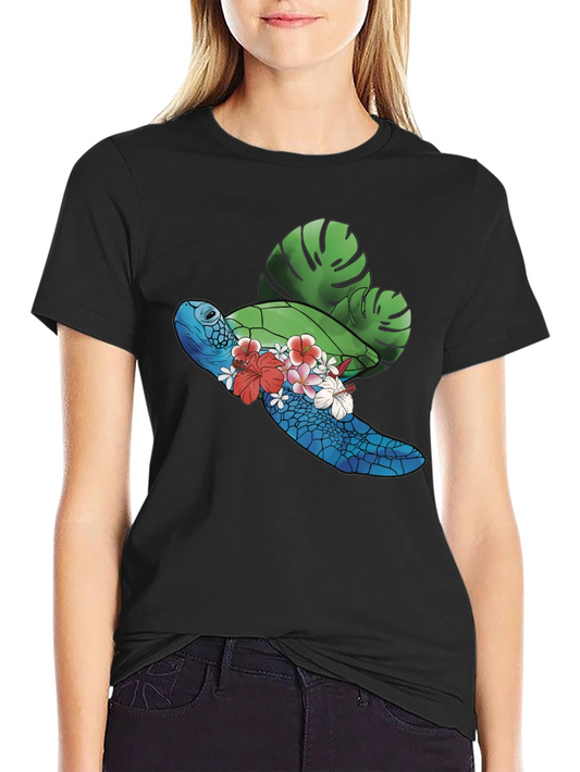 Tropical Turtle Graphic Tee