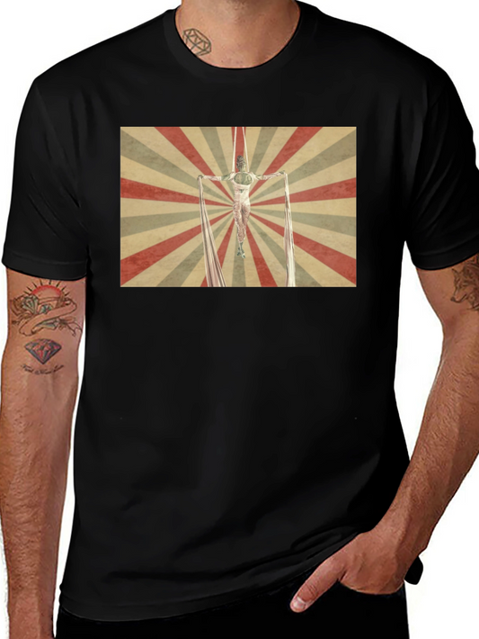 Vintage Circus Aerialist Graphic Tee