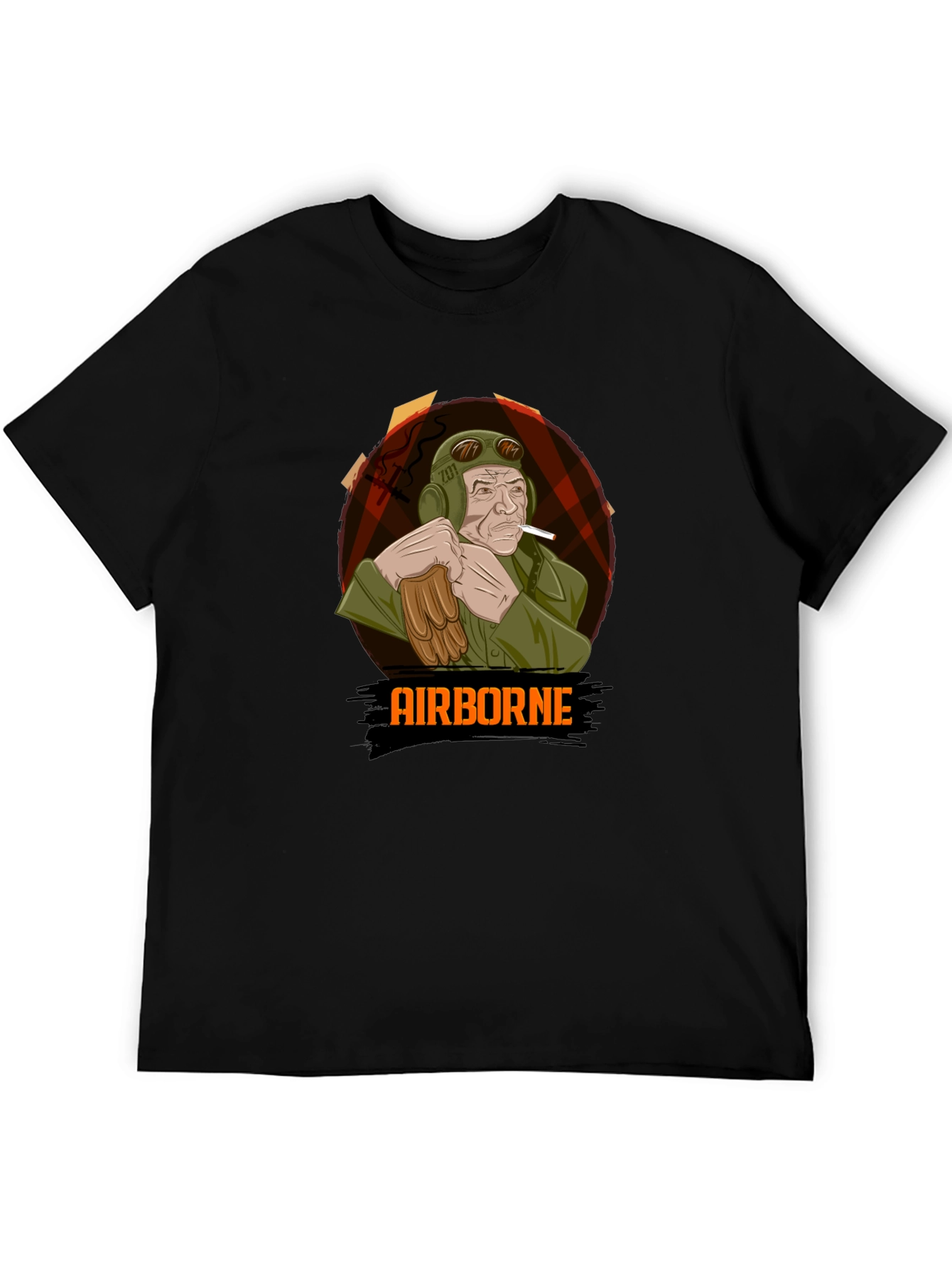 Airborne Pilot Graphic T-Shirt