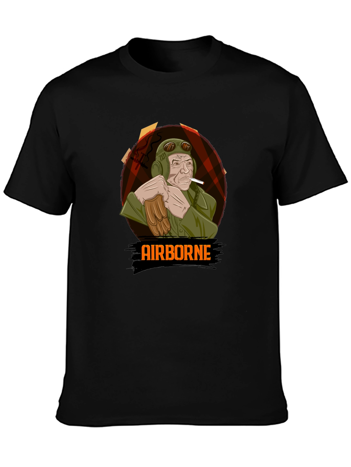 Airborne Pilot Graphic T-Shirt