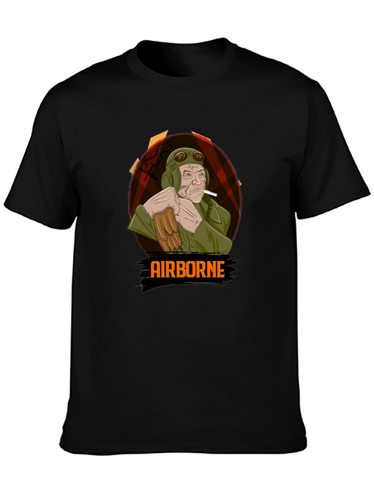 Airborne Pilot Graphic T-Shirt