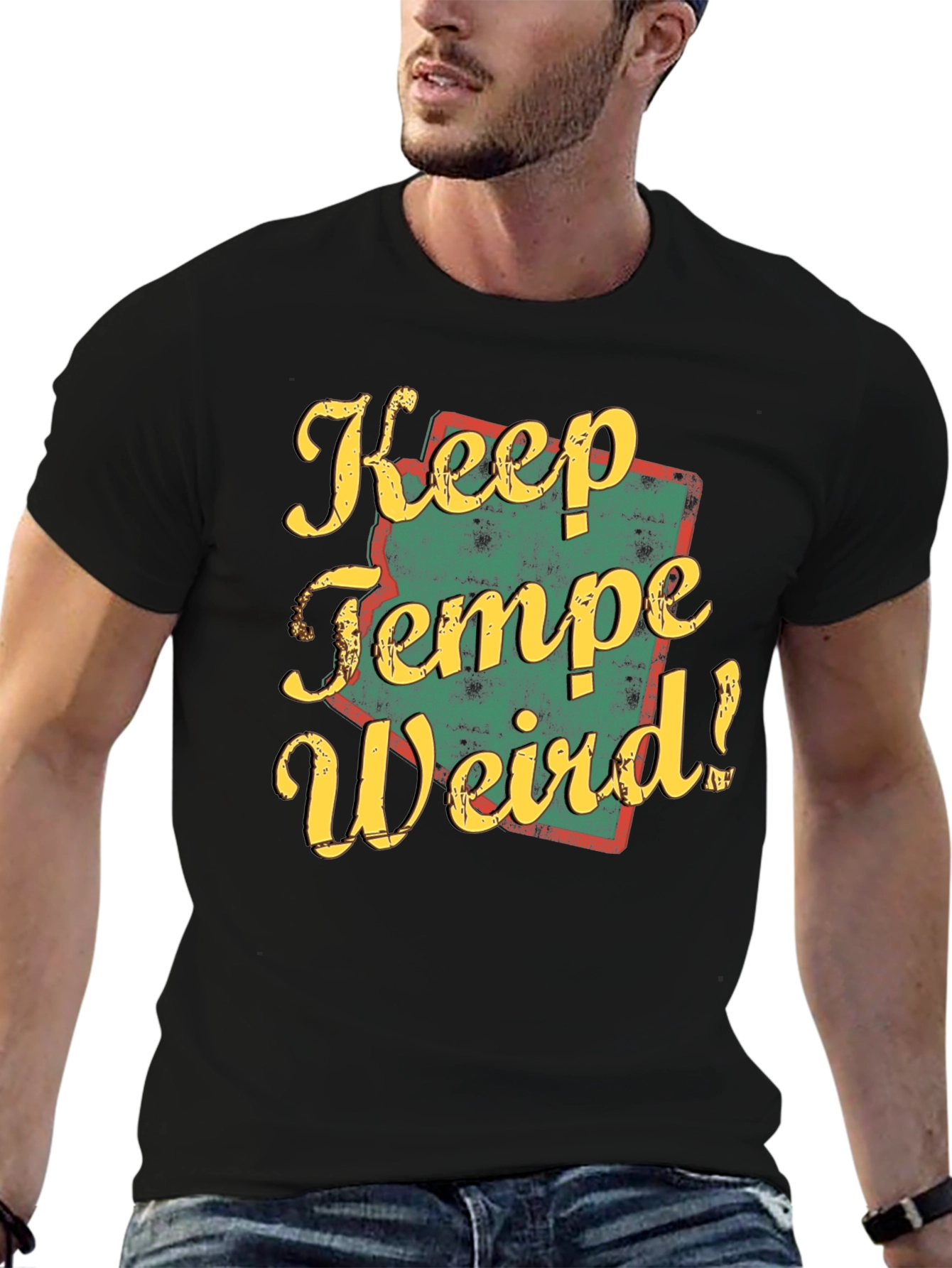 Keep Tempe Weird T-Shirt - Retro Arizona Tee