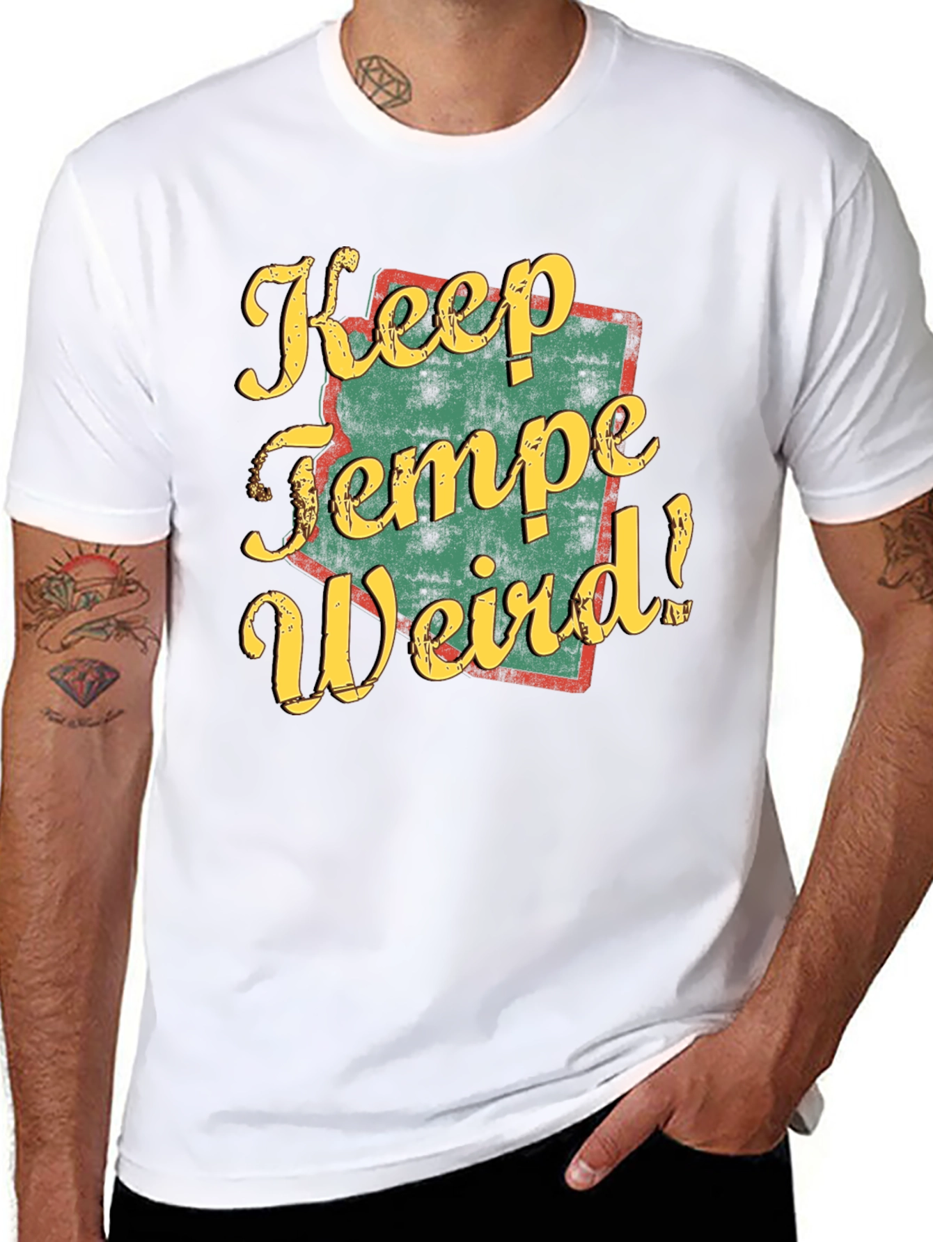 Keep Tempe Weird T-Shirt - Retro Arizona Tee