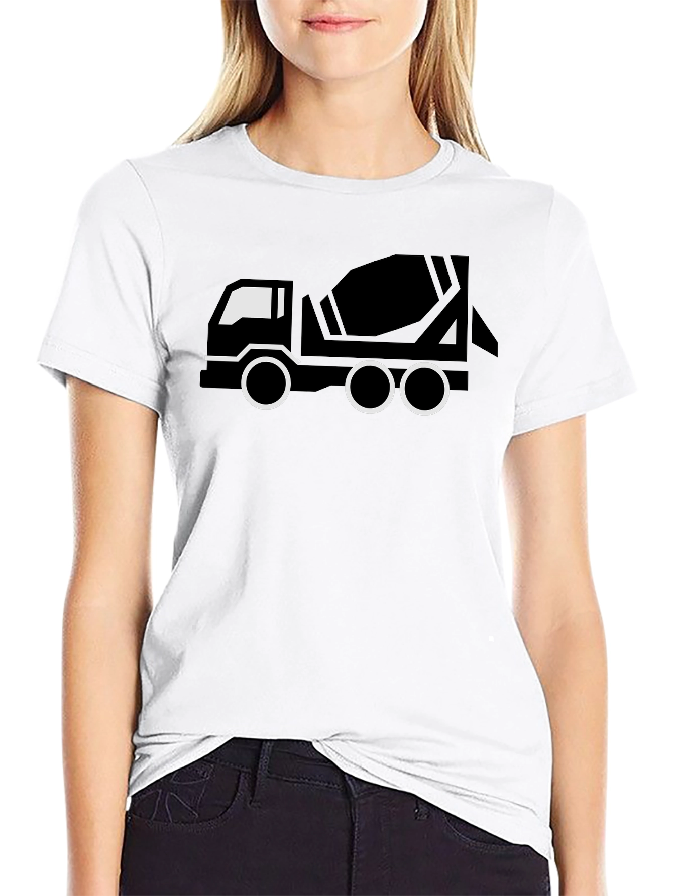 Concrete Truck T-Shirt - Construction Vehicle Tee
