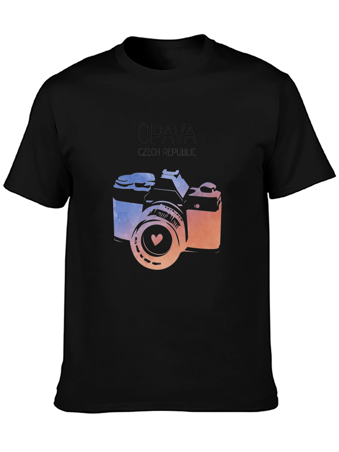 Opava Czech Republic Camera Graphic T-Shirt