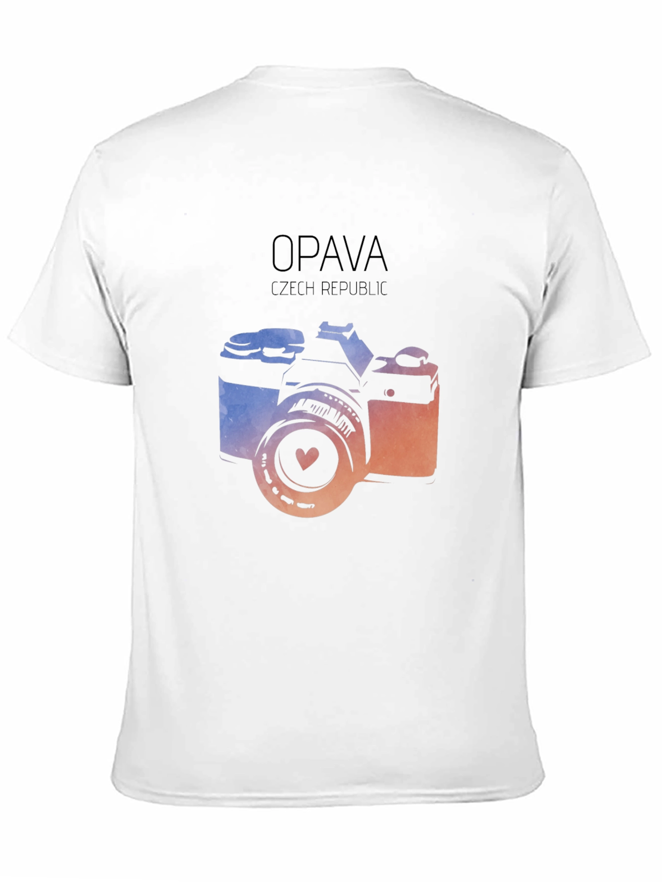 Opava Czech Republic Camera Graphic T-Shirt