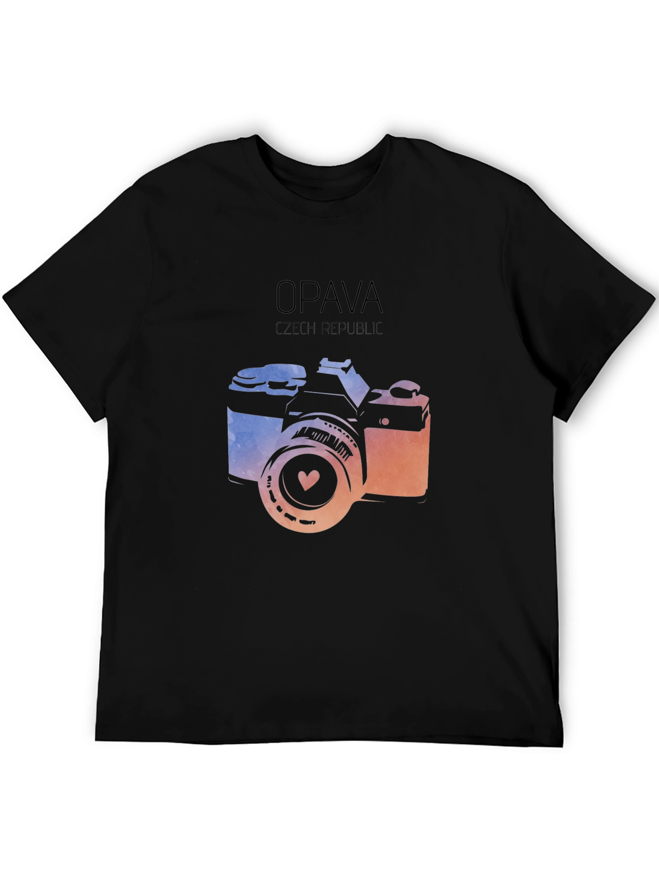 Opava Czech Republic Camera Graphic T-Shirt
