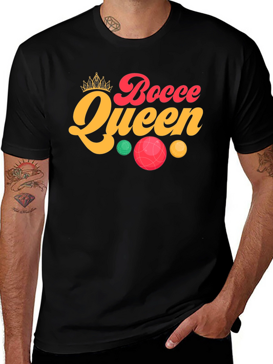 Bocce Queen T-Shirt - Sporty & Stylish