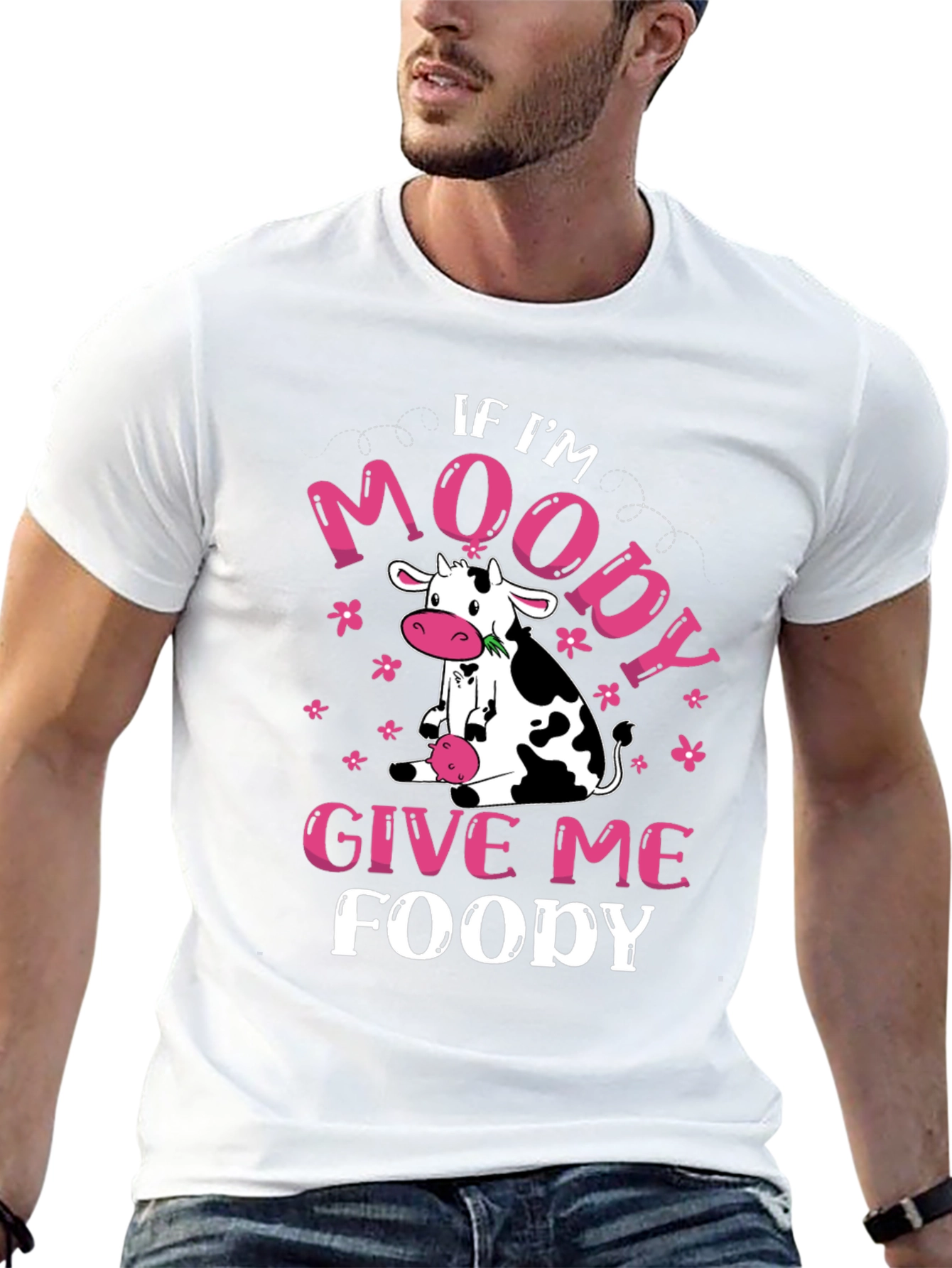 Moody Cow Foody Graphic Tee