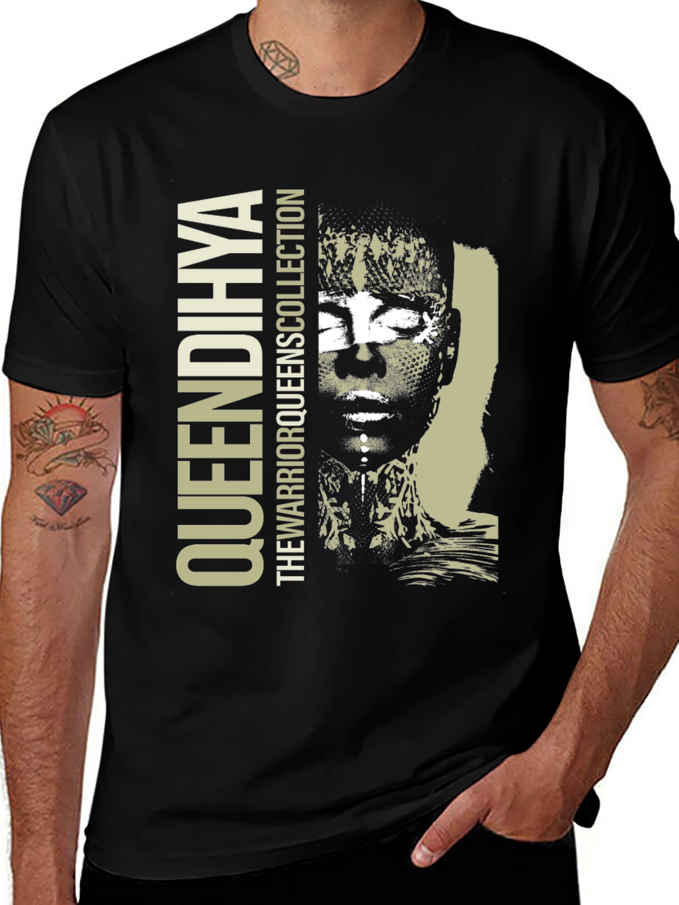 Queen Dihiya Graphic Print T-Shirt